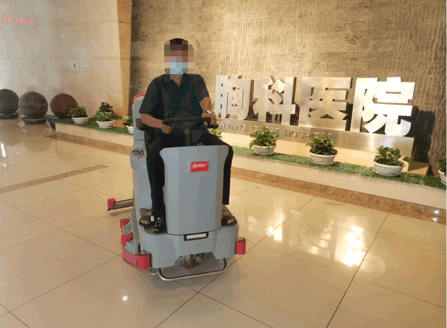 醫(yī)院靜音洗地機(jī),洗掃一體機(jī)